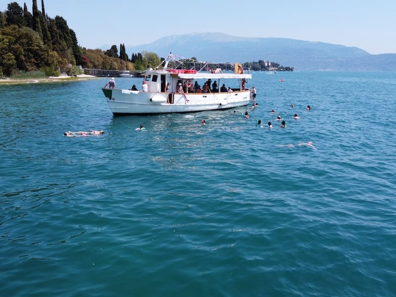 Feste di gruppo in barca sul Lago di Garda